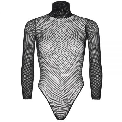 Lenjerie pentru femei Body plasa Leg Avenue One Size