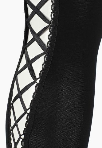 Lenjerie Sexy Ciorapi cu panglica la spate Lefrivole