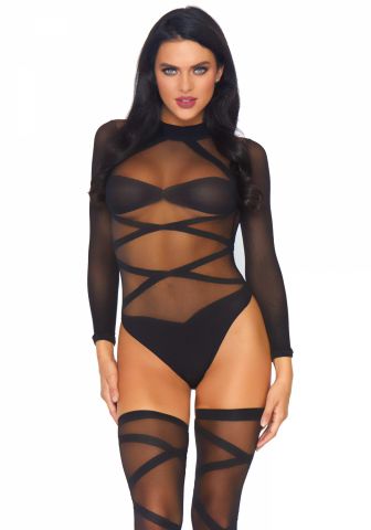 Lenjerie pentru femei Body transparent super sexy Leg Avenue