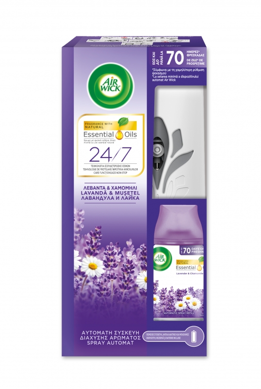 Stimulente Sexuale Air Wick Freshmatic odorizant camera Lavanda & Musetel