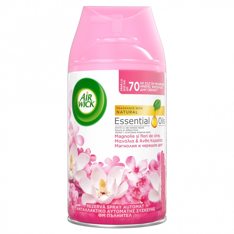Stimulente Sexuale Air Wick Freshmatic rezerva odorizant de camera, Magnolie si Flori de cires, 250 ml