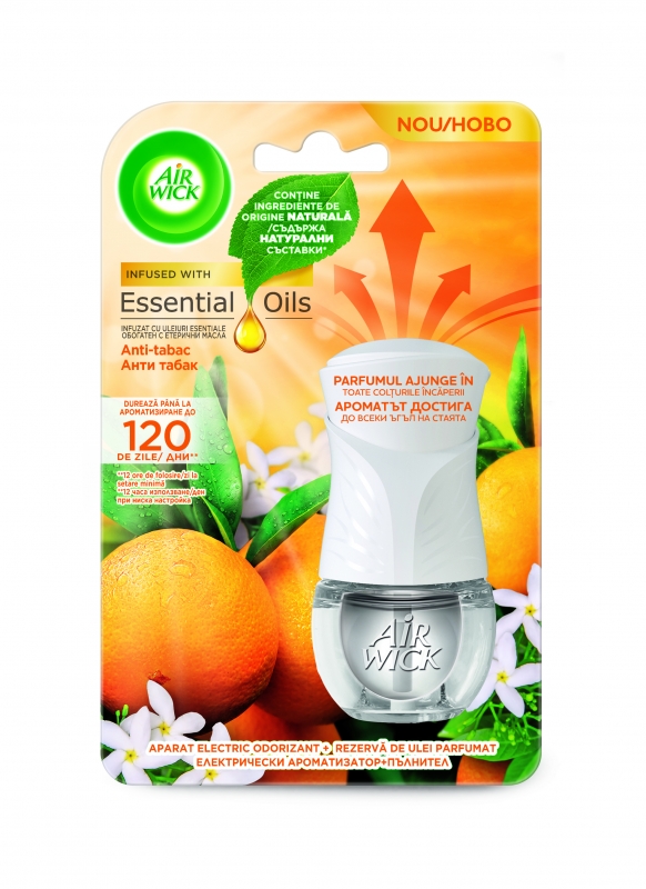 Stimulente Sexuale Air Wick odorizant electric de camera, Anti-tabac, 19 ml