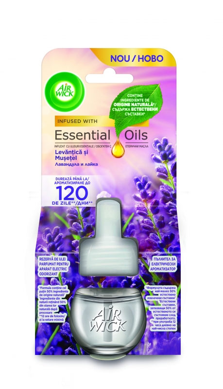 Stimulente Sexuale Air Wick rezerva odorizant electric de camera, Lavanda si musetel, 19 ml