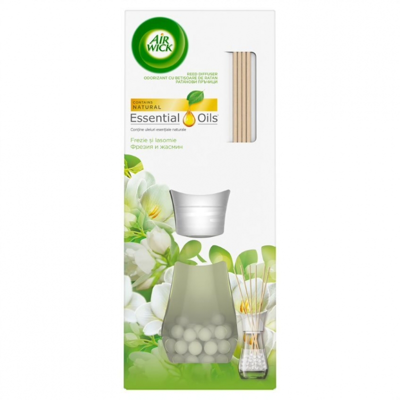 Stimulente Sexuale Air Wick odorizant de camera Reed Diffusers, Frezie si Iasomie, 25 ml