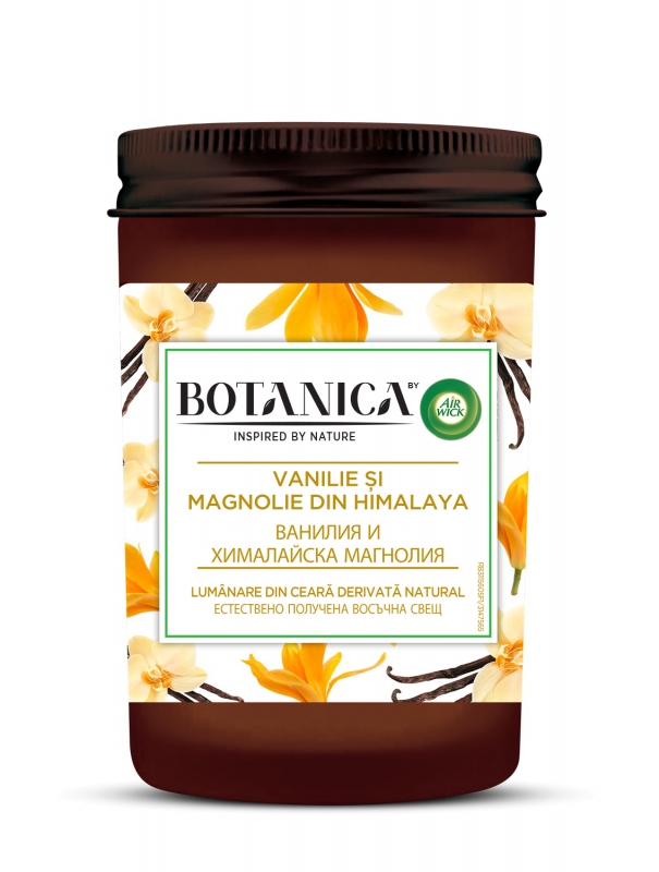 Stimulente Sexuale Botanica by Air Wick Lumanare Vanilie si Magnolia din Himalaya 