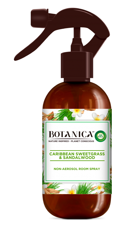 Stimulente Sexuale Spray de camera Vetiver din Caraibe si Lemn de Santal Botanica de la Air Wick, 236 ml