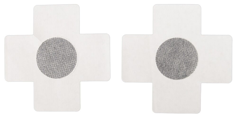 Lenjerie Sexy Nipple Covers in forma de X Albastru inchis