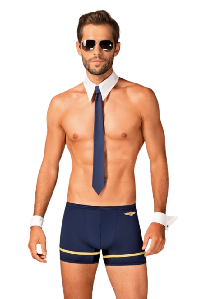 Costum Pilotman Obsessive Albastru