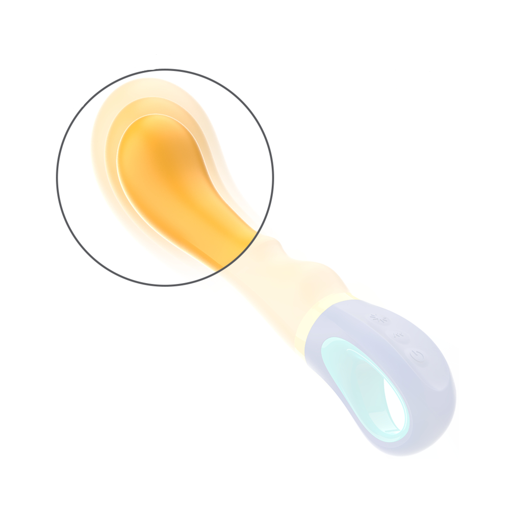 Jucarii Sexuale Vibrator G-Spot Shaggy Intense galben 