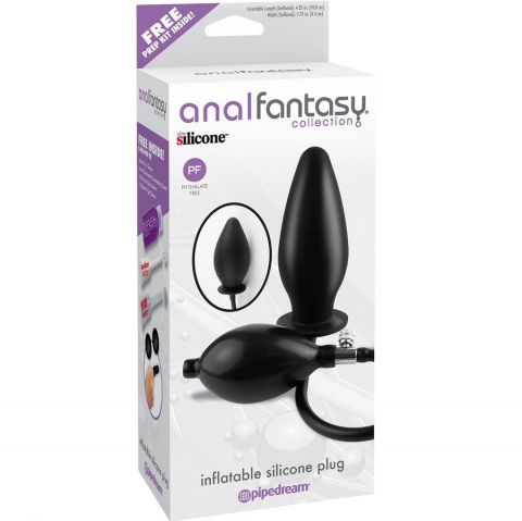Jucarii Sexuale Plug anal din silicon cu pompa Anal Fantasy